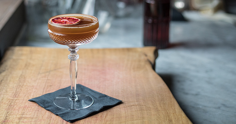 An image of a cocktail for Cooking with Chef Mead series