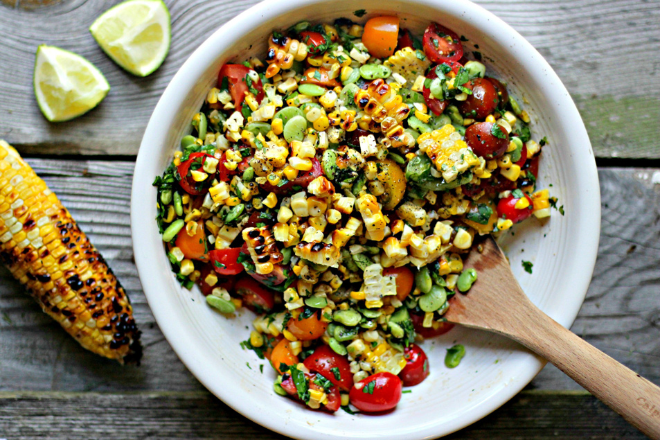 An image of Succotash dish for summer bbq recipes