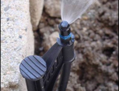 Consider micro-irrigation in tight areas