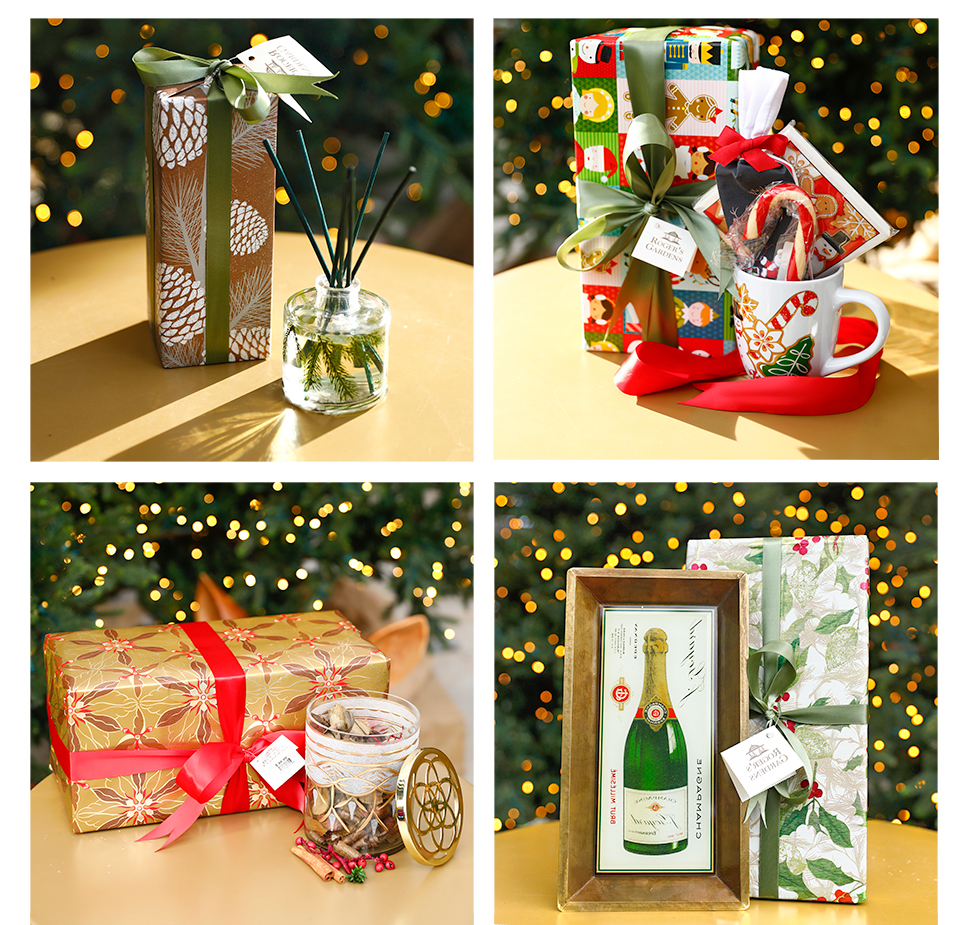 pre-wrapped gifts